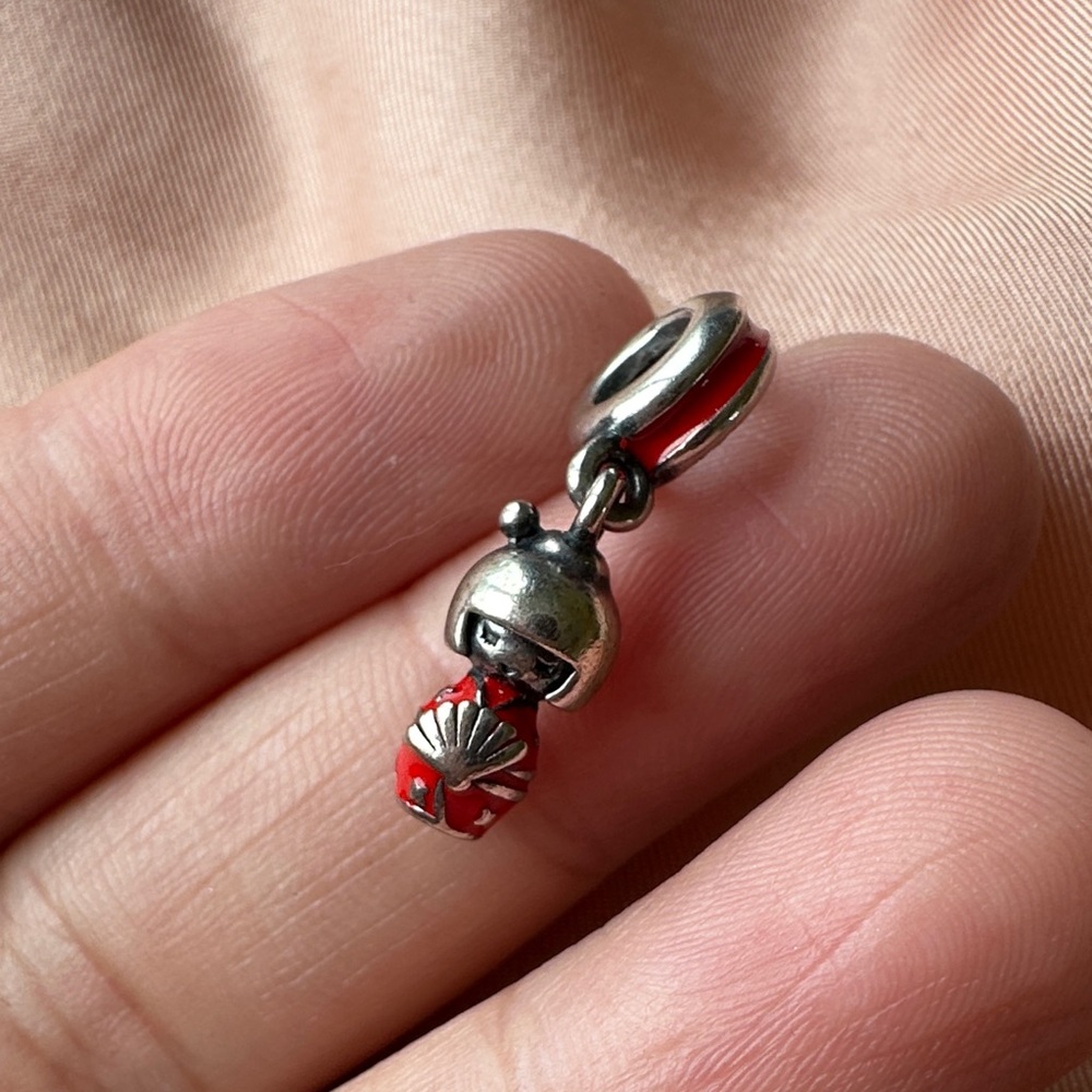 Rare/Vintage Pandora Charm from Japan - Japanese Doll